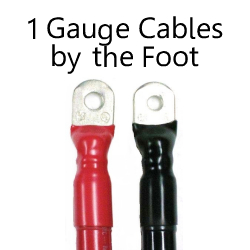 1 Gauge Cables By The Foot